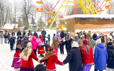 Широкая Масленица раскрасила Вязьму яркими красками!